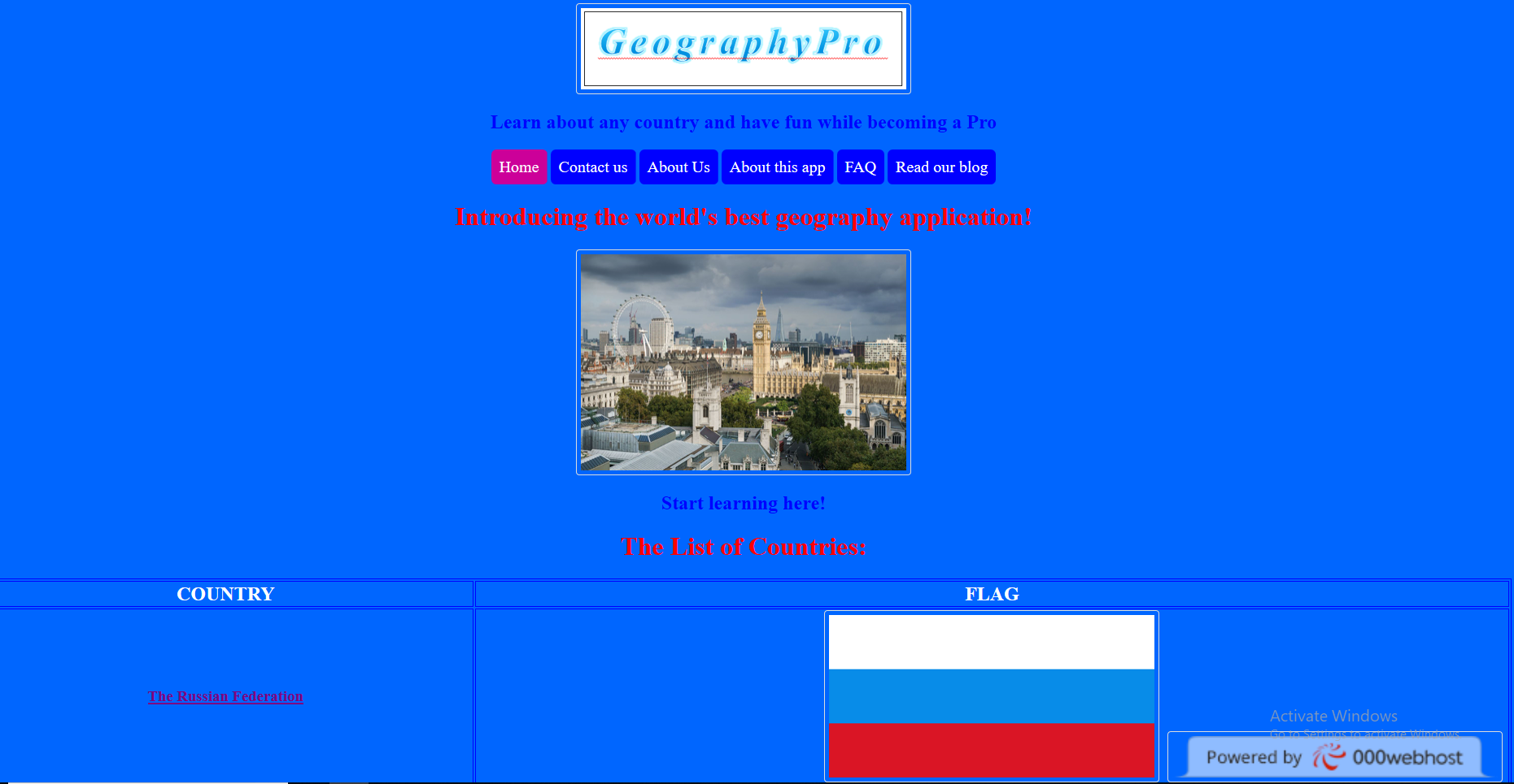 Geography Pro